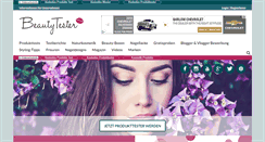 Desktop Screenshot of beautytester.de